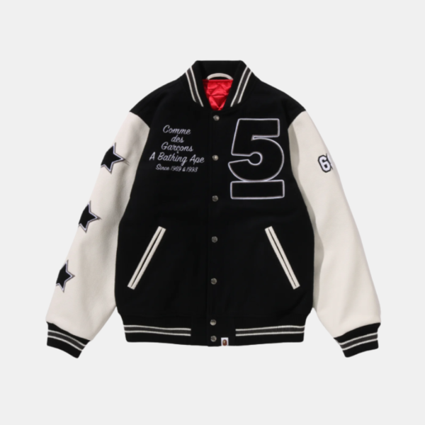 A-BATHING-APE-x-COMME-des-GARCONS-OSAKA-Black-White-Varsity-Jacket.png A BATHING APE x COMME des GARCONS OSAKA Varsity Jacket