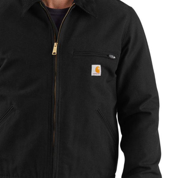 Black-Carhartt-Men-Duck-Detroit-Jacket.png Carhartt Men's Duck Detroit Jacket