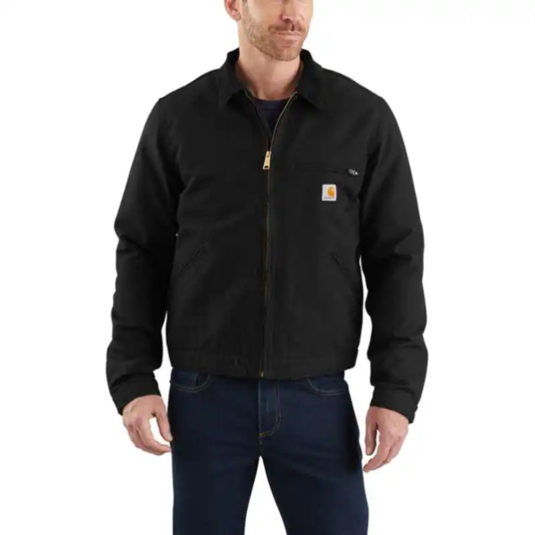 Black-Carhartt-Mens-Duck-Detroit-Jacket.png Carhartt Men's Duck Detroit Jacket