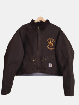 Vintage Carhartt x NY Yankees Crop Jacket