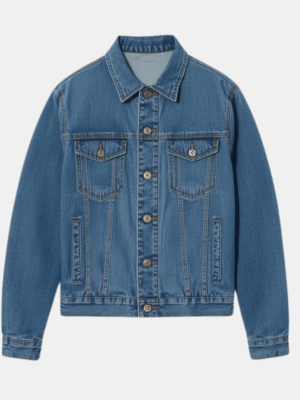 Classic Blue Denim Jacket for Men | Stylish & Durable
