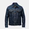 Dark Blue Denim Jacket for Men | Stylish & Trendy
