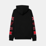Indiana Fever WNBA x Round21 Stranger Things Parallel Hoodie Black - Image 3