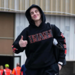 Indiana Fever WNBA x Round21 Stranger Things Parallel Hoodie Black - Image 2