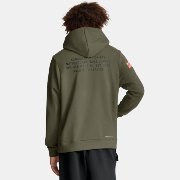 Kansas City Chiefs 2025 Salute To Service Hoodie