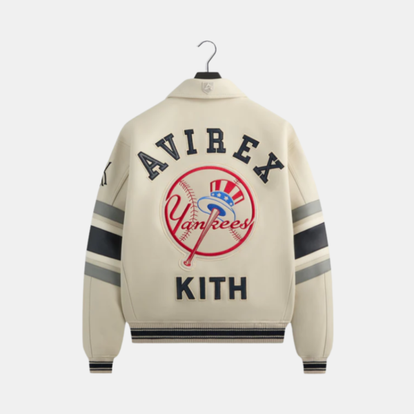 Kith & AVIREX for the New York Yankees Leather Jacket