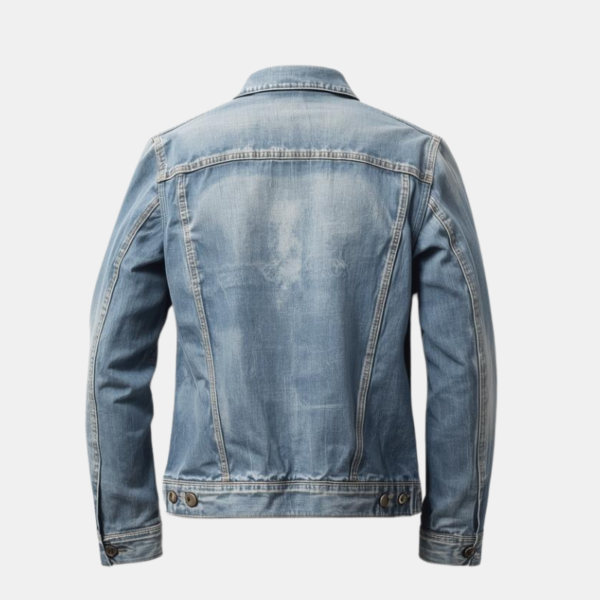 Men’s Classic Light Blue Denim Jacket