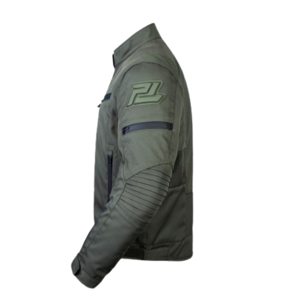 Men’s Lightweight Airflow Grey Motorcycle Jacket