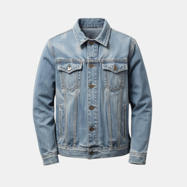 Men’s Classic Light Blue Denim Jacket