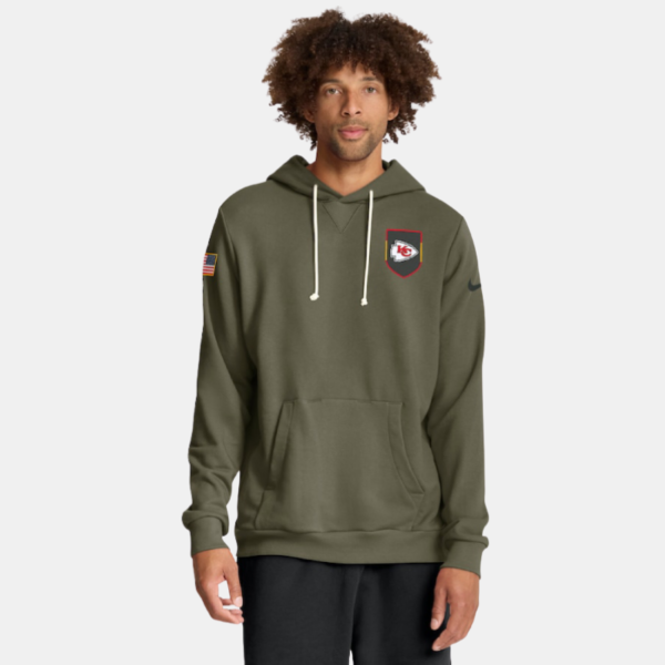 Kansas City Chiefs 2025 Salute To Service Hoodie