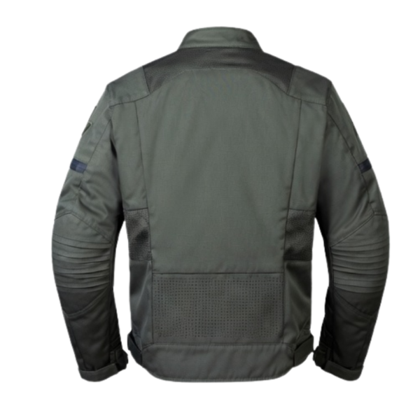 Men’s Lightweight Airflow Grey Motorcycle Jacket