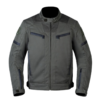 Men’s Lightweight Airflow Grey Motorcycle Jacket