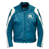Mens-Retro-Blue-White-Striped-Leather-Biker-Jacket.png Men’s Retro Blue & White Striped Leather Biker Jacket
