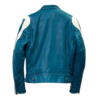 Mens-Retro-Blue-White-Striped-Leather-Moto-Jacket.png Men’s Retro Blue & White Striped Leather Biker Jacket