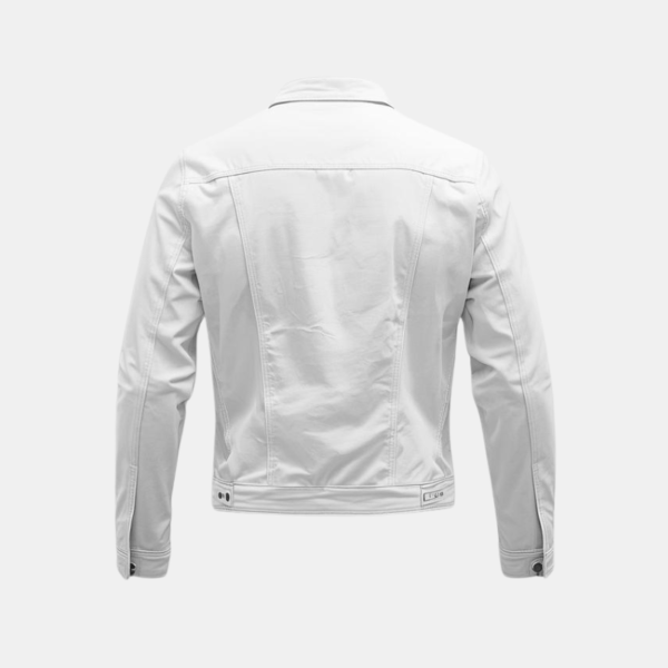Stay Trendy with the Men’s White Denim Jacket