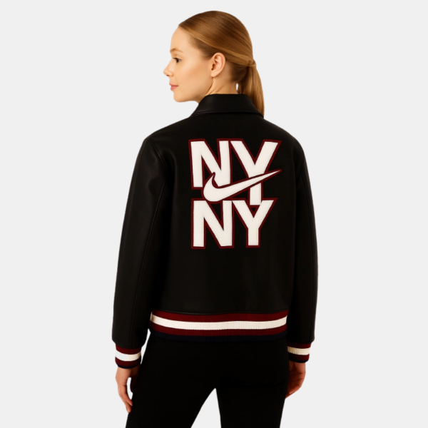 Nike-NY-patch-off-white-varsity-style-jacket.png Nike ‘NY’ Patch Off-white Jacket