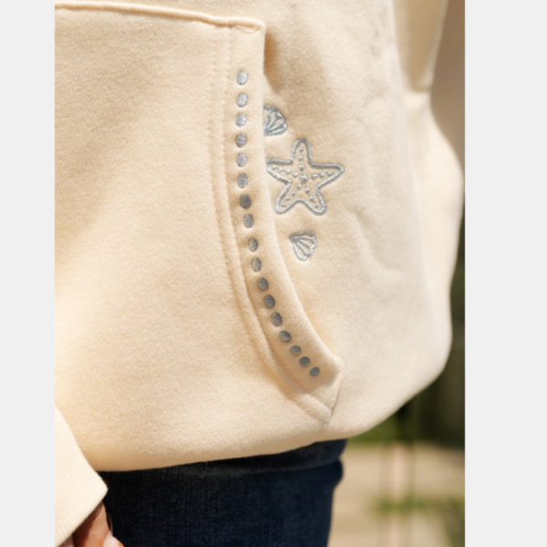 Pink Palm Puff Live in the Moment Oversized Hoodie