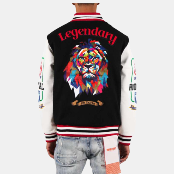 TWO MILL TWENTY Legendary Lion Varsity Jacket
