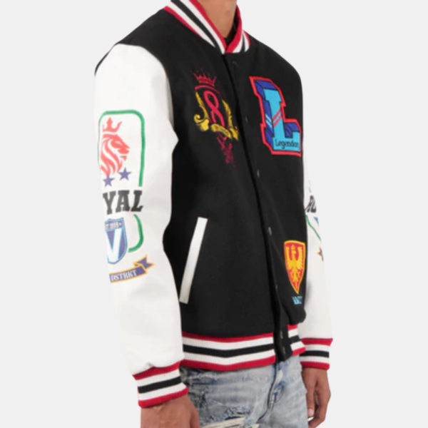 TWO MILL TWENTY Legendary Lion Varsity Jacket