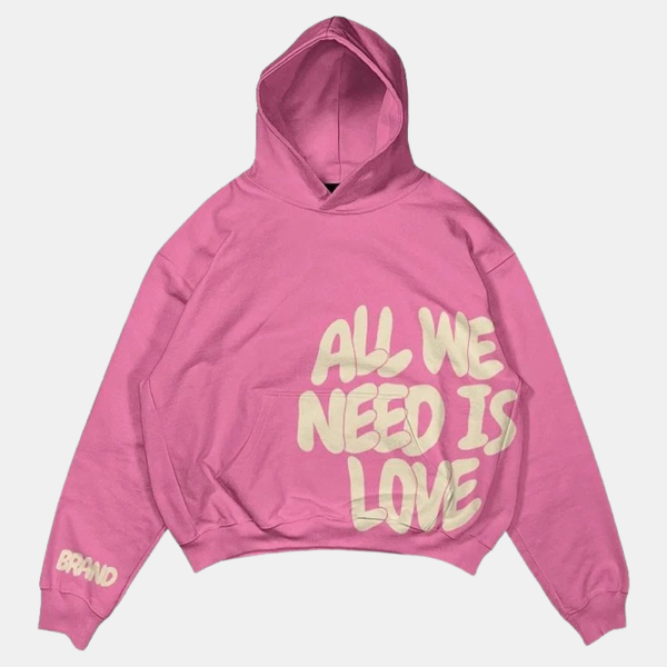 All We Need Is Love Hoodies