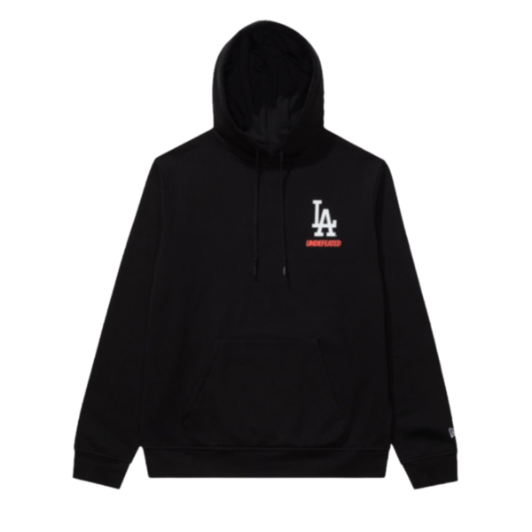 Undefeated x NE x Dodgers Stacked Logo Hoodie