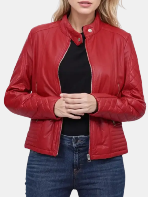 Women-Quilted-Cafe-Racer-Jacket-Red-Hot-Ready-to-Ride.png Women's Quilted Cafe Racer Jacket Red Hot & Ready to Ride