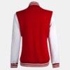 Women's Red and White High School Varsity Jacket