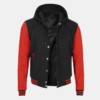 black-and-red-jacket-1.png Red and Black Varsity Letterman hood Jacket