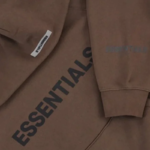 Fear Of God Essentials Brown Hoodie - Image 2
