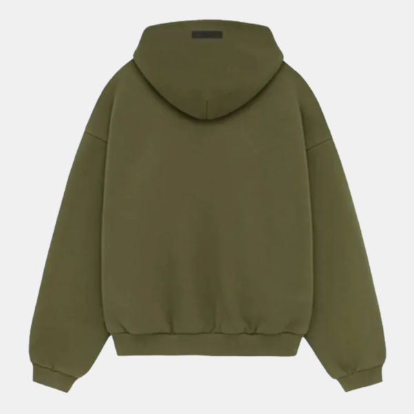 Fear Of God Dark Green Essentials Hoodie