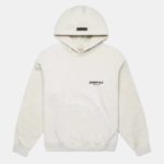 Light Oatmeal Grey Essentials Hoodie