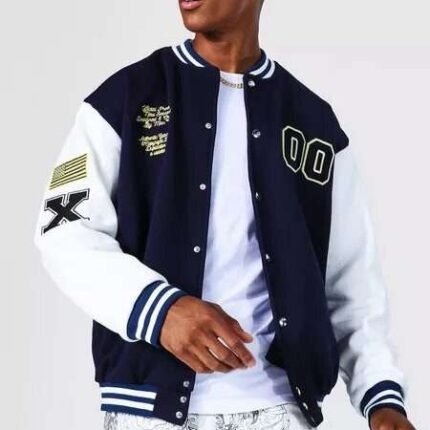 00 Varsity Jacket | Official James Bond 007 Spy & Agent Bomber Jacket
