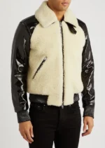 Breathtaking Amiri Shearling and Leather Aviator Jacket: The Pinnacle of Luxury - Image 2