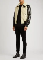 Breathtaking Amiri Shearling and Leather Aviator Jacket: The Pinnacle of Luxury - Image 4