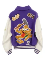 Eclectic Multi Patch Varsity | Mixed Leather Patches Blouson & Bomber Jacket - Image 2