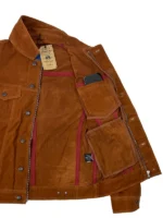Wilde Suede Jacket Single Malt Brown 4086 - Image 2