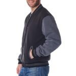Alpine Swiss Tyler Mens Varsity Baseball Jacket Casual Letterman Bomber Jacket - Image 4