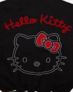 Iconic Hello Kitty Black and White Varsity Jacket | Cute Varsity Style - Image 2