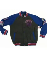 Giants Victory Jacket | New York Giants Super Bowl Commemorative Varsity Jacket - Image 4