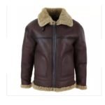 The Timeless B3 Bomber Aviator Shearling Leather Jacket | Genuine Shearling - Image 3