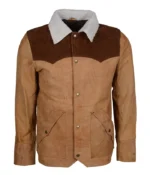 Yellowstone Shearling Jacket | Kevin Costner John Dutton Season 3 Coat - Image 4