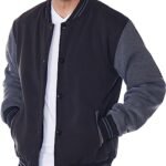 Alpine Swiss Varsity Jacket | Tyler Mens Casual Baseball & Letterman Jacket