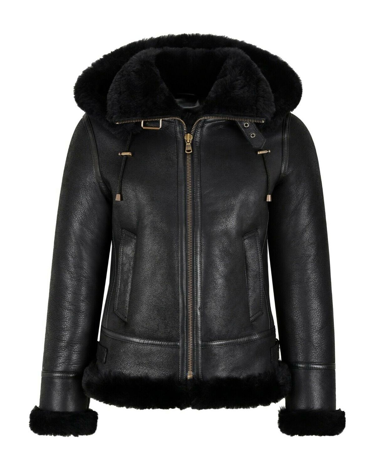 B3 Shearling Jacket | Ultimate Women's Hooded Bomber & Winter Aviator Jacket B3 Shearling Jacket | Ultimate Women's Hooded Bomber & Winter Aviator Jacket
