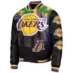 Bold Lakers Remix Jacket | Pro Standard NBA Varsity & Fan Apparel