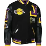 Bold Lakers Satin Jacket | Mash Up Capsule NBA & Streetwear Jacket