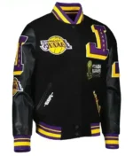 Bold Lakers Satin Jacket | Mash Up Capsule NBA & Streetwear Jacket