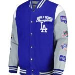 Dodgers Carl Banks Jacket | G-III Sports Blue & White Premium MLB Jacket