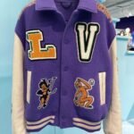 Eclectic Multi Patch Varsity | Mixed Leather Patches Blouson & Bomber Jacket