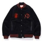 Exclusive Bape XO Jacket | The Weeknd A Bathing Ape XO Generals Varsity Jacket