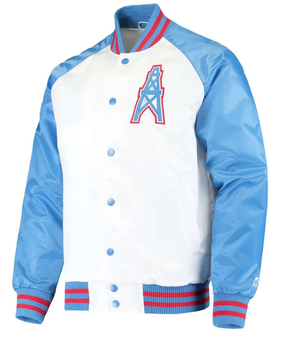 Houston Oilers Jacket | Vintage NFL Throwback Varsity & Football Jacket Houston Oilers Jacket | Vintage NFL Throwback Varsity & Football Jacket